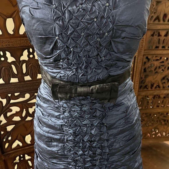 BCBG MAXAZRIA Strapless Blue Dress - Picture 4 of 7